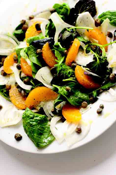 Tara Stevens Clock Book: Recipes from a Modern Moroccan Kitchen fennel, orange and caper salad