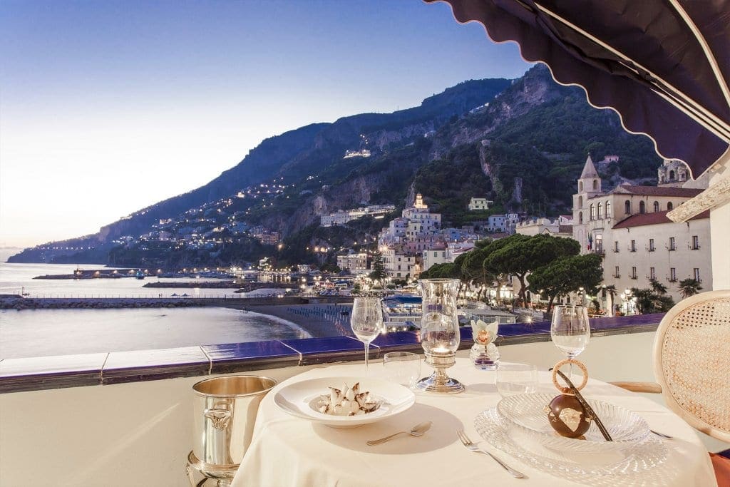 Eolo Restaurant, Amalfi Coast