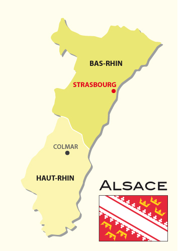 Alsace Map