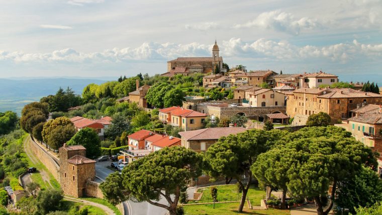 Montalcino town
