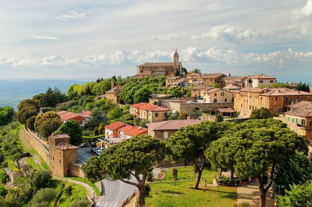 Montalcino town