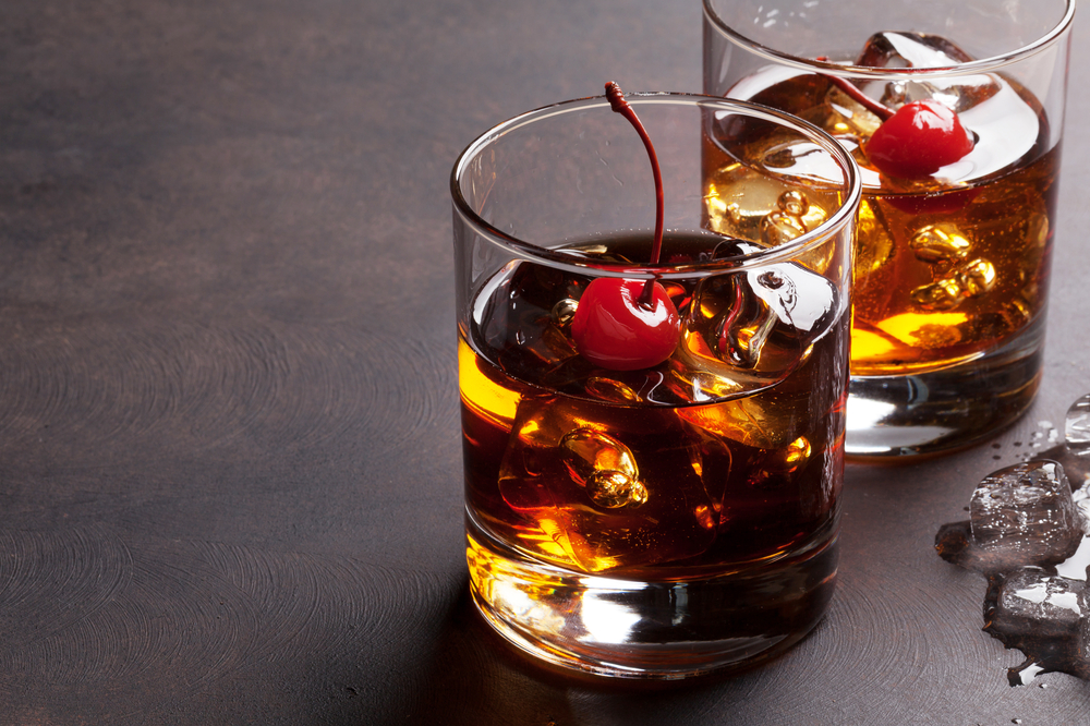 The Manhattan Whiskey Cocktail