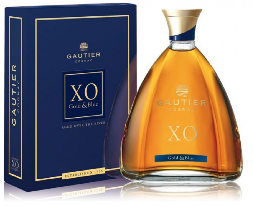 Cognac Gautier X.O Gold & Blue