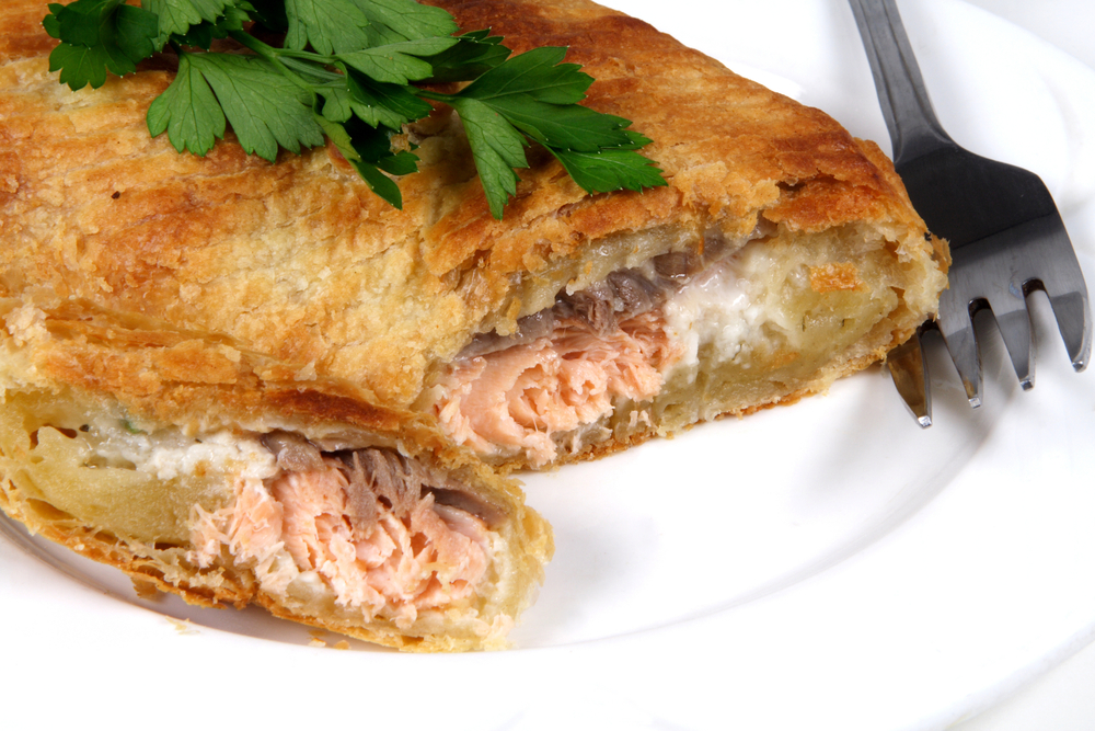 Salmon en croûte