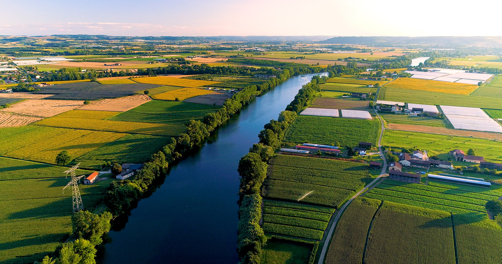 Bordeaux River Garonne