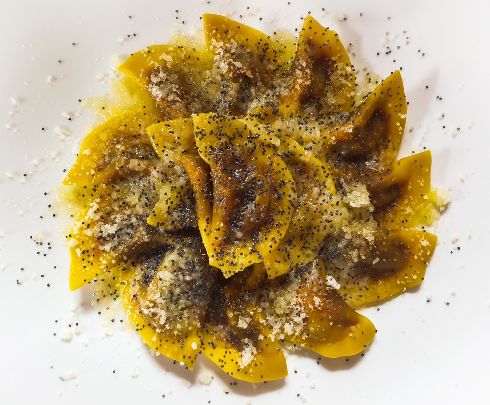 Casunziei - half-moon-shaped ravioli