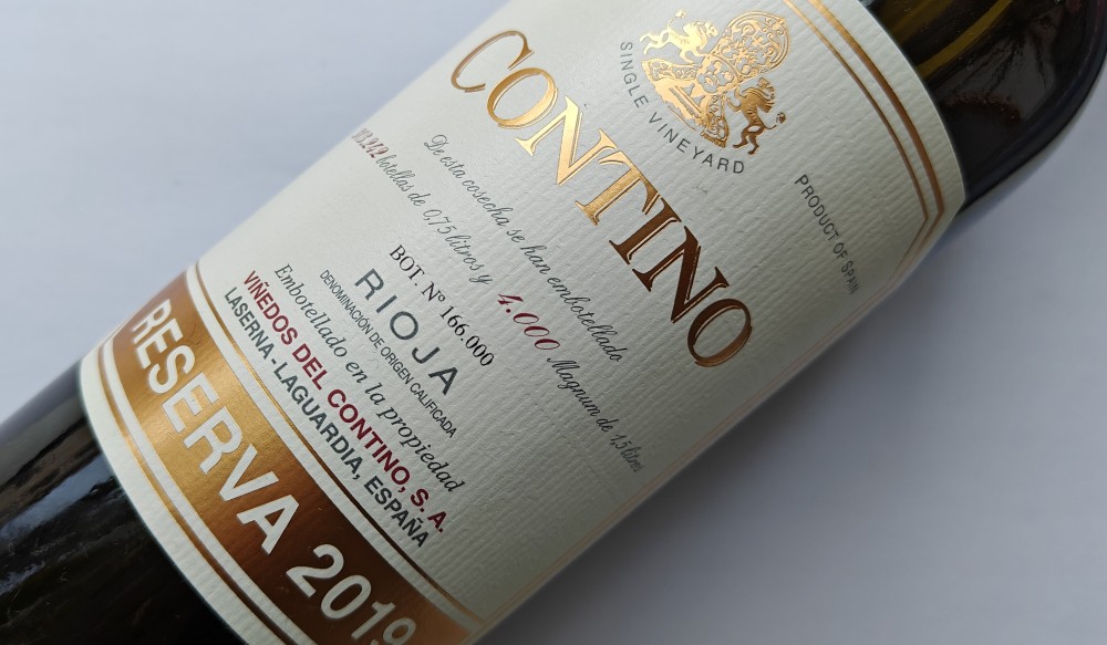 Wine Label Front of Bottle (Contino Winery)