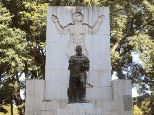 Statue of Pedro de Mendoza Statue of Pedro de Mendoza