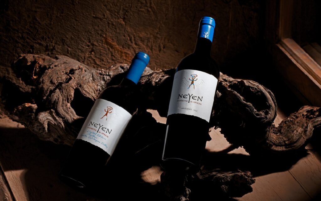 A selection of top Neyen wines