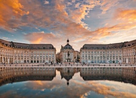 Place de la Bourse in Bordeaux