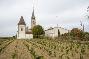 Church in vineyard, Pommerol Church in vineyard, Pommerol
