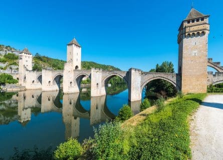 Pont Valentre, 14th century bridge