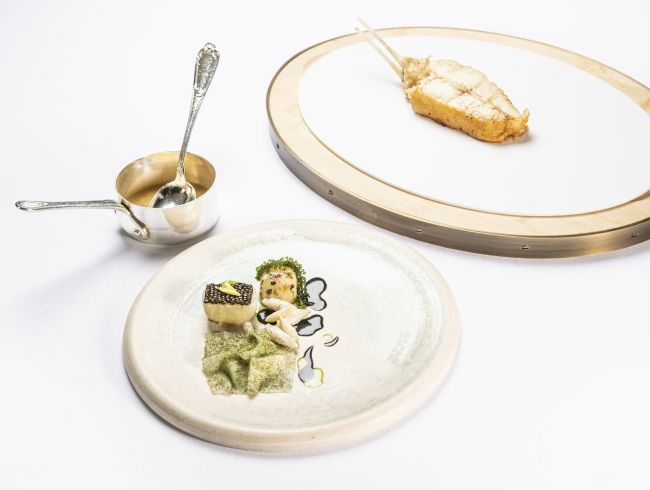 Two Michelin-starred dining at Les Crayeres