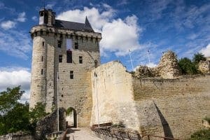 Chinon castle Chinon castle