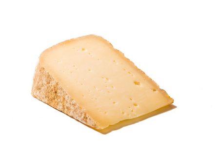 Ossau-Iraty cheese made from sheep milk in the foothills of the Pyrenees.