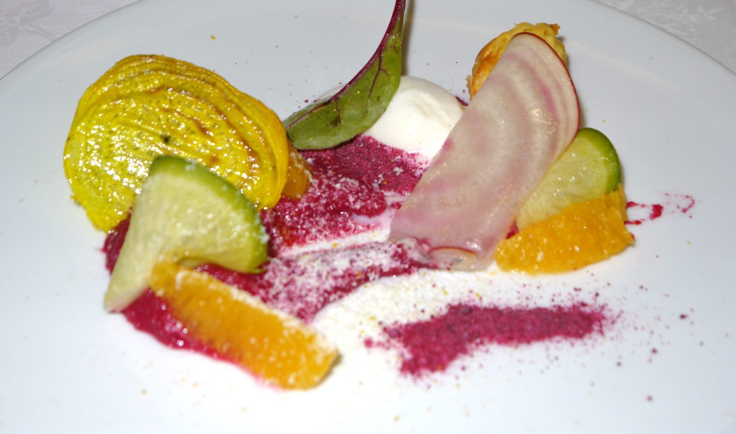 Michelin Starred dishes, La Tour in Sancerre Michelin Starred dishes, La Tour in Sancerre