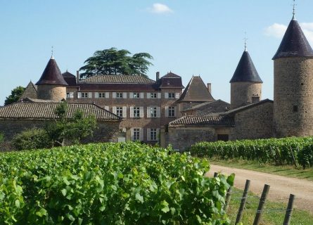 Historic Chateau de Chasselas in Pouilly-Fuissé