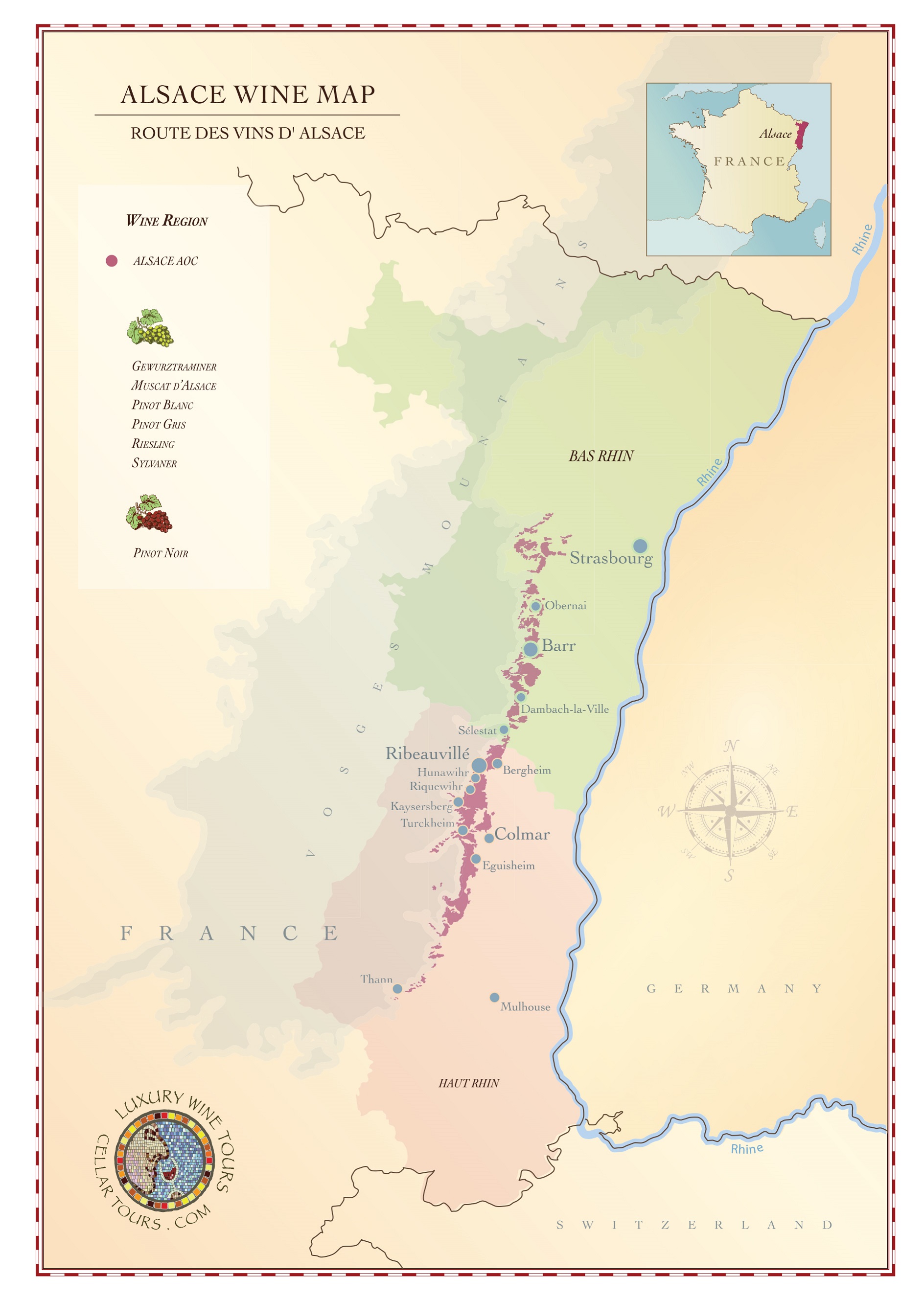 Wine Route France Map At Terry Summers Blog Wine Route France Map At Terry Summers Blog