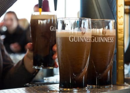 Guinness Stout, brewed in Dublin
