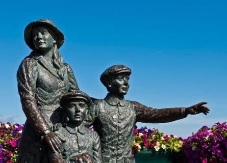Anne Moore statue, Cobh heritage museum