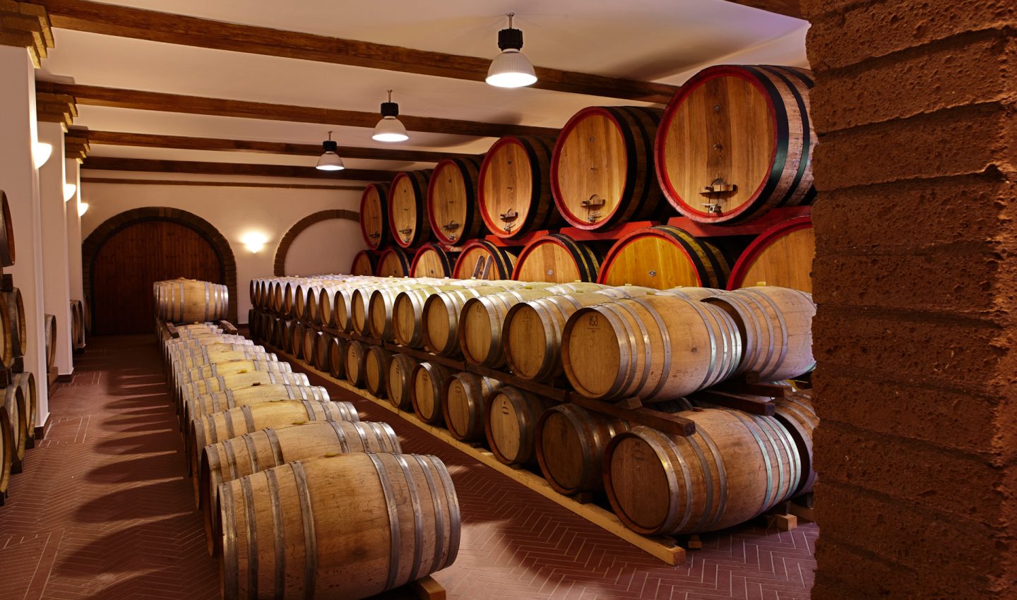 Cellar at Villa Matilde
