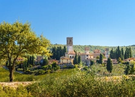 Badia Passignano Winery, Located in Historic Abbey