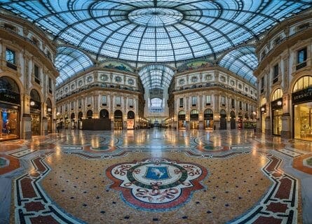 Galleria Vittorio Emanuele arcade