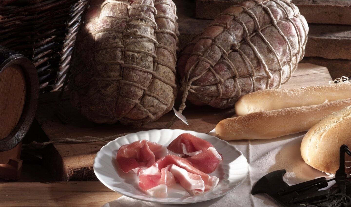 Delicious Culatello ham