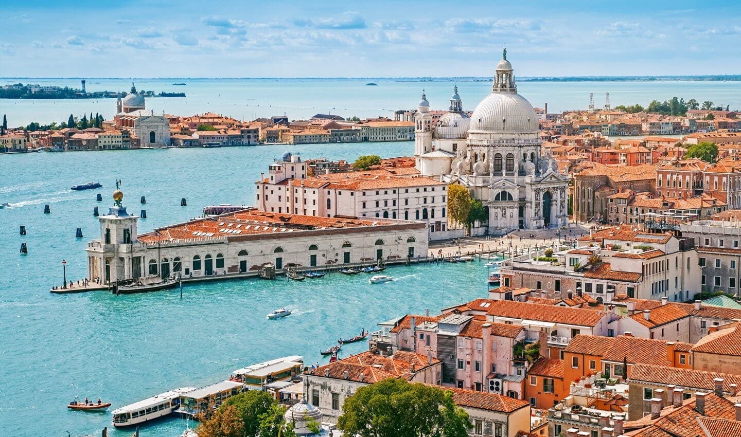 Panoramic view of Venice