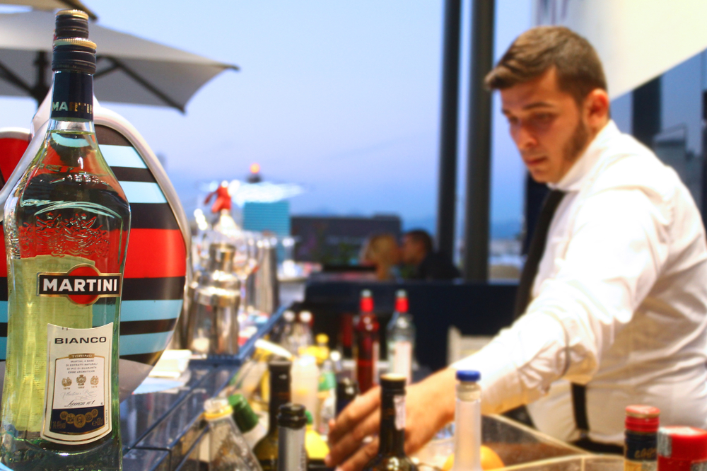 Martini bar in Milan