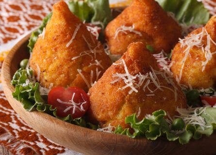 Arancini rice balls