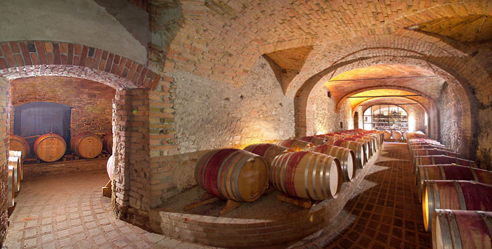 Poderi Einaudi cellar