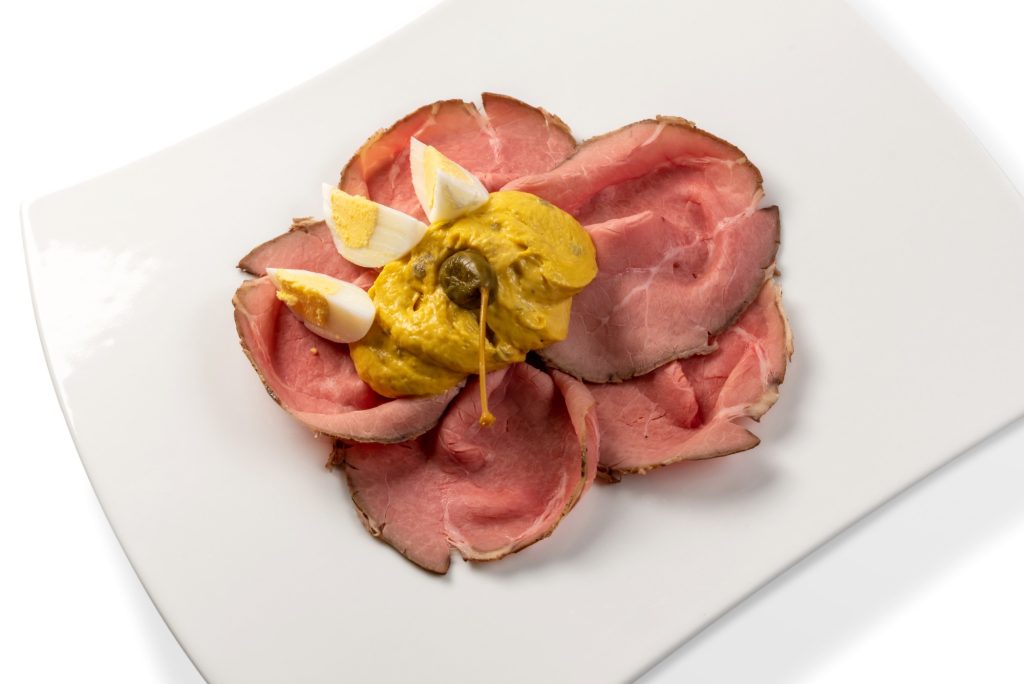 Vitello Tonnato: Veal in a tuna sauce