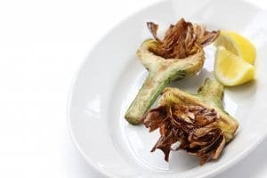 Roman jewish cuisine, carciofi alla giudia Roman jewish cuisine, carciofi alla giudia