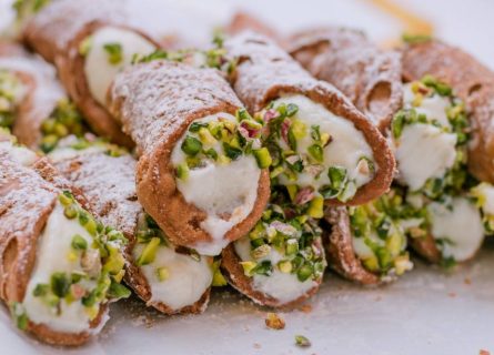 Cannoli,a Typical Sicilian Dessert