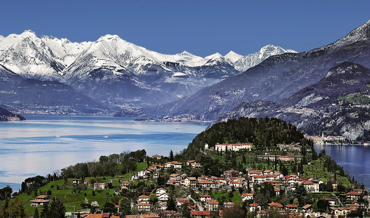 Lake Como in the winter-time