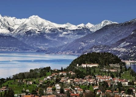 Lake Como in the winter-time