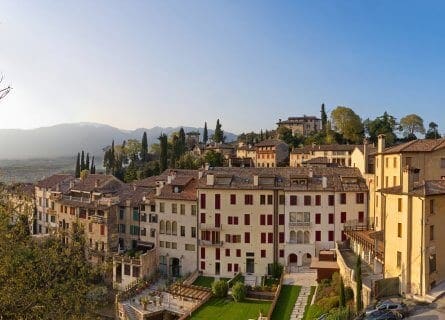 Beautiful Asolo in the heart of wine country