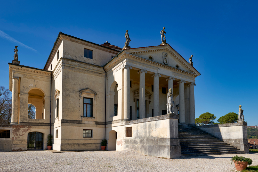 Villa La Rotonda, designed by Andrea Palladio