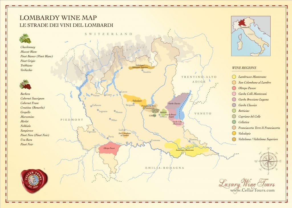 lombardy wine region map