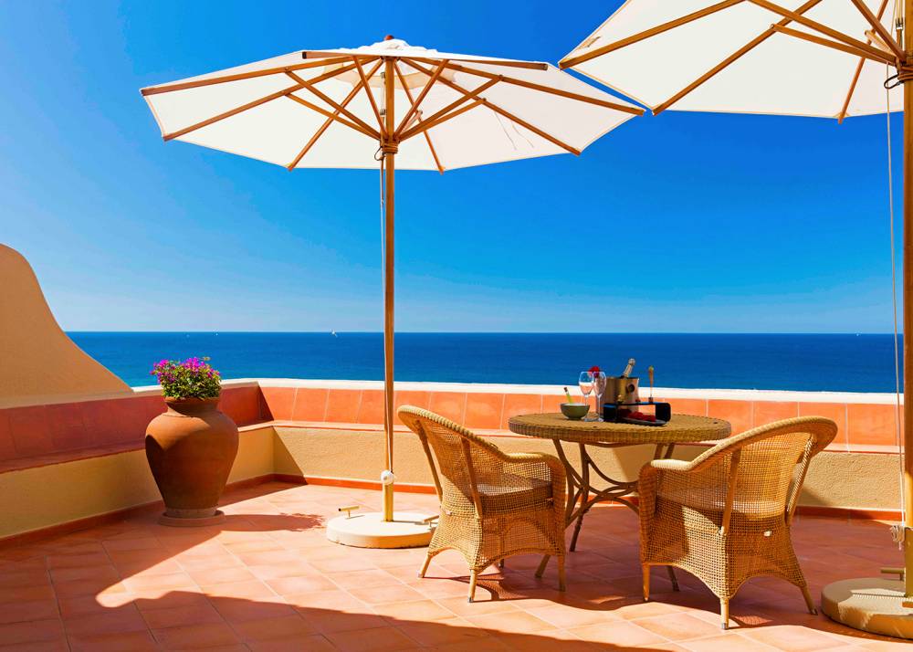 Vila Joya, terrace with a view
