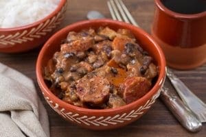 Feijoada, bean stew Feijoada, bean stew