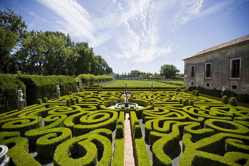 Beautiful gardens of Quinta da Bacalhôa Beautiful gardens of Quinta da Bacalhôa