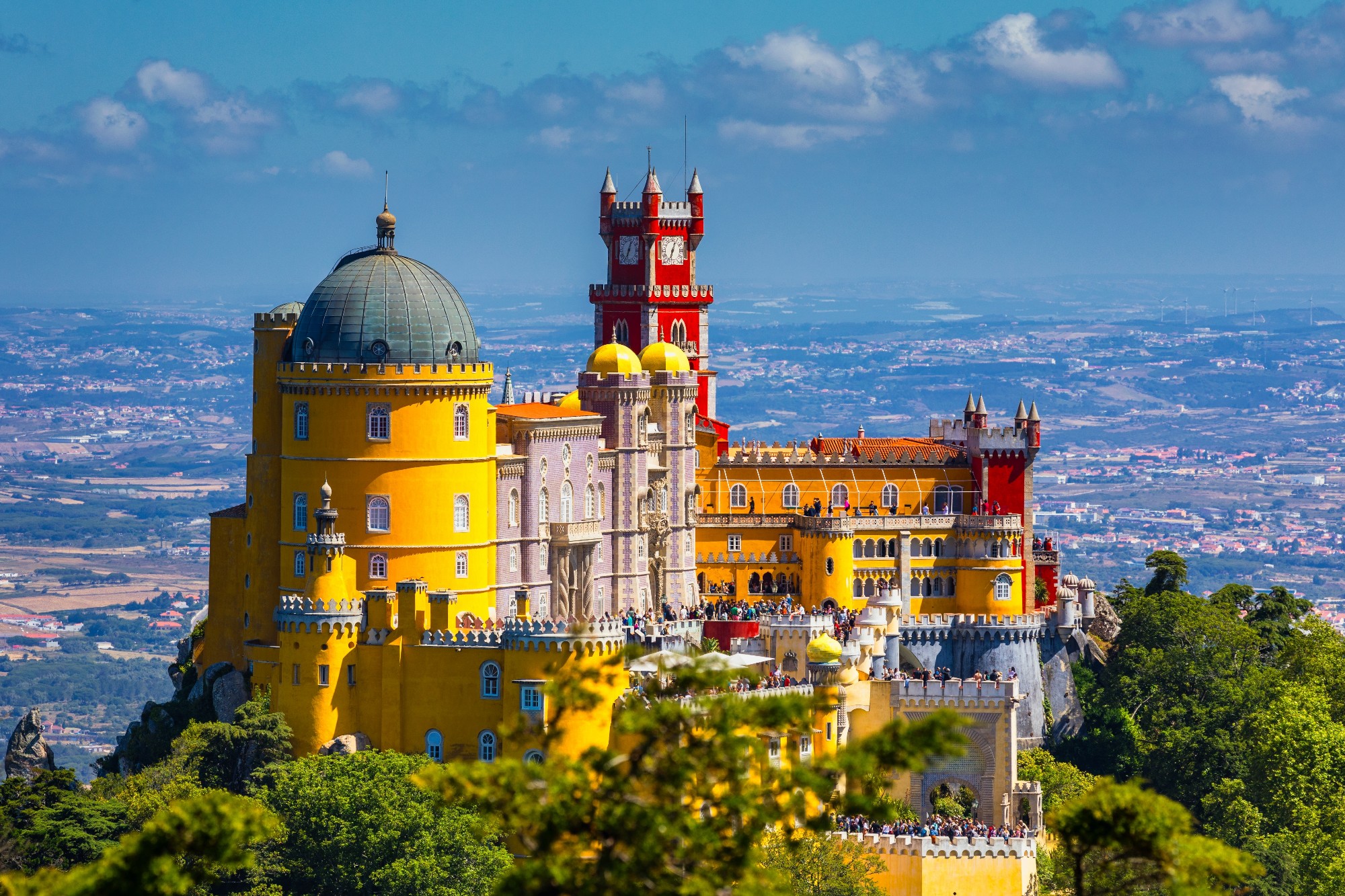Sintra palace setting for a Lisbon incentive travel program