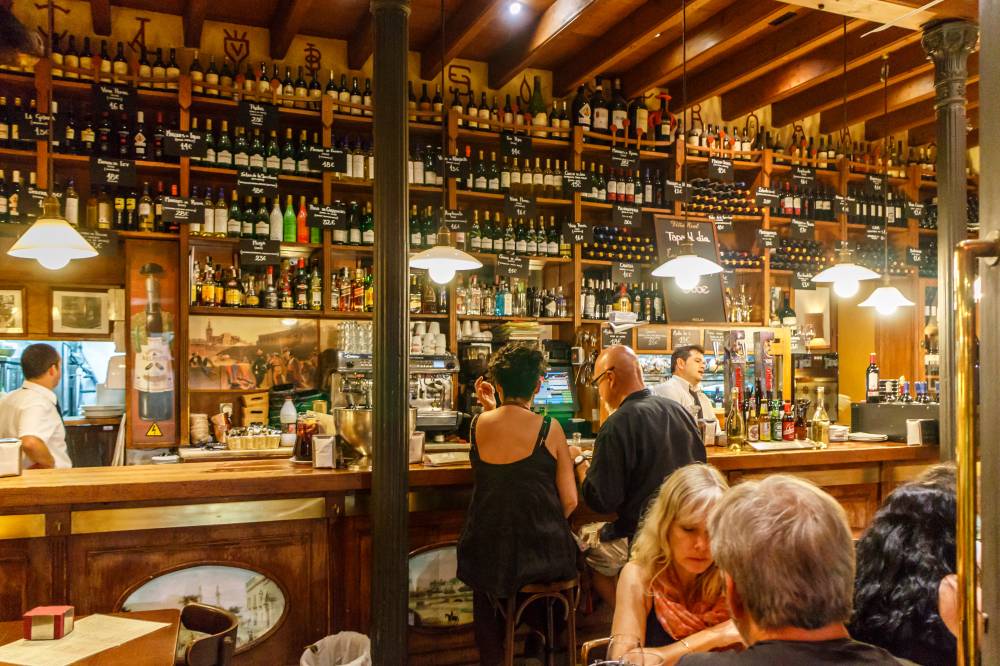 Traditional tapas bar in Seville