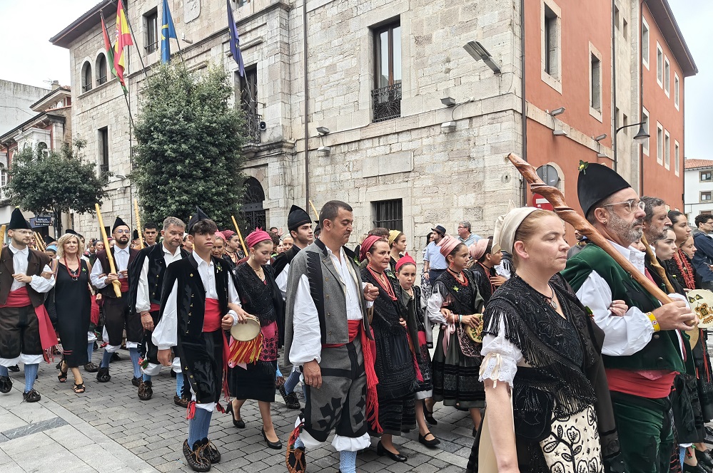 Traditional summer festival in Asturias Traditional summer festival in Asturias
