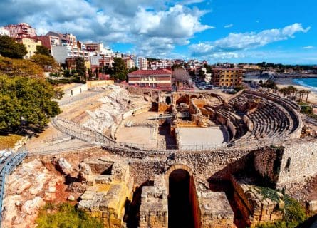 Roman amphitheater in Tarragona