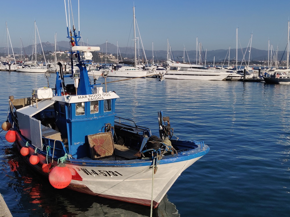 Baiona port
