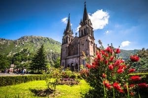 Basilica of Santa Maria, Covadonga Basilica of Santa Maria, Covadonga