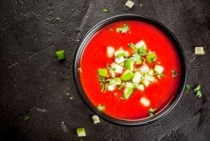 Gazpacho, cold soup Gazpacho, cold soup